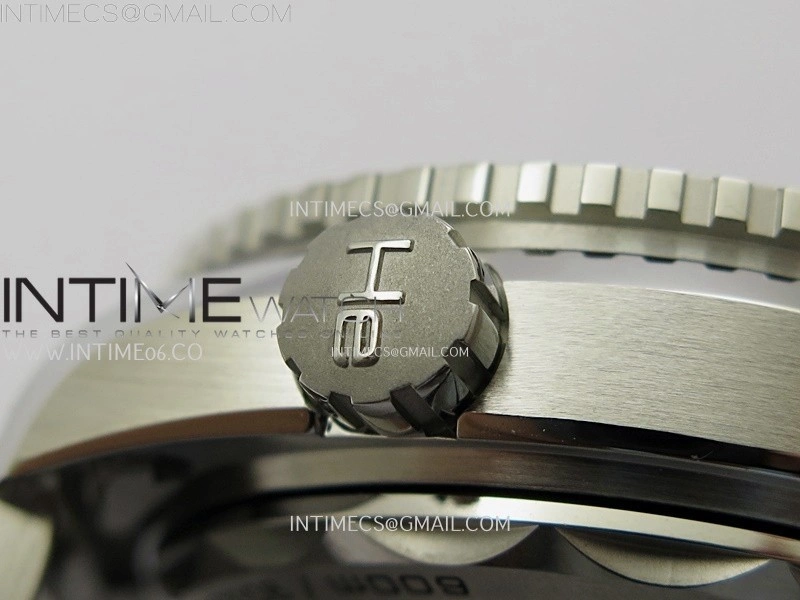 Planet Ocean 43.5mm Black Ceramic Bezel SS SCF 1:1 Best Edition Black Dial on SS Bracelet A8900